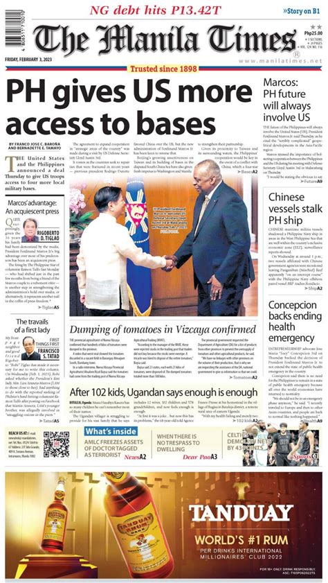 manila times newspaper|THE MANILA TIMES PUBLISHING CORPORATION.